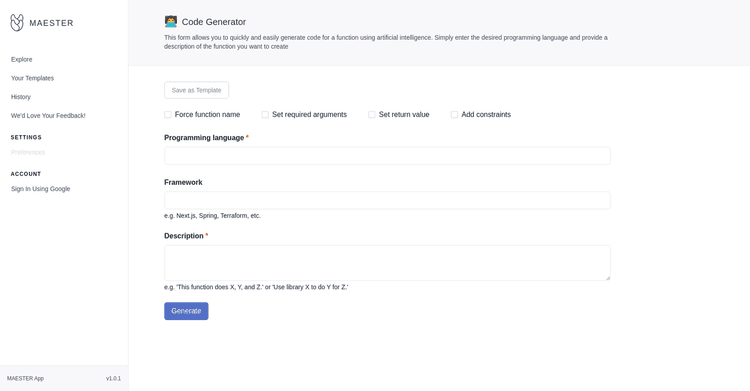 Maester code creator featured image Maester code creator featured image