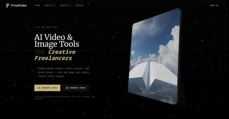 FreyaVideo - Image to Video AI Generator featured image FreyaVideo - Image to Video AI Generator featured image