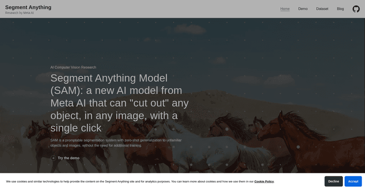 Segment Anything by Meta featured image Segment Anything by Meta featured image