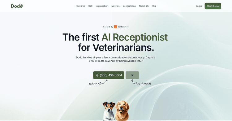 Dodo - Veterinary Front Desk Assistant featured image Dodo - Veterinary Front Desk Assistant featured image