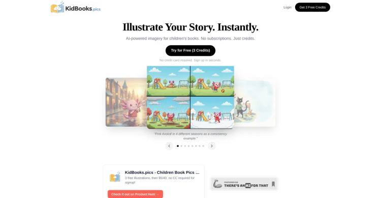 KidBooks.pics - Kids Book Image Generator featured image KidBooks.pics - Kids Book Image Generator featured image