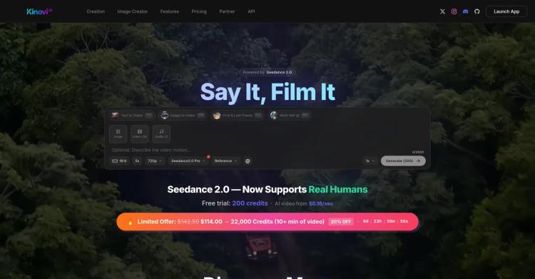 Kinovi - AI Video Generator featured image Kinovi - AI Video Generator featured image