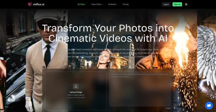 VidFlux - Photo to Video Generator featured image VidFlux - Photo to Video Generator featured image