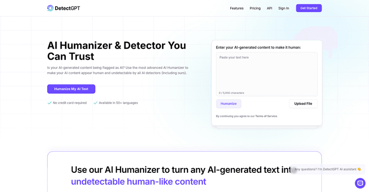 DetectGPT - AI Humanizer featured image DetectGPT - AI Humanizer featured image