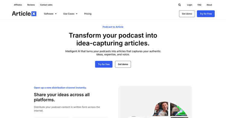 ArticleX - Podcast to Article featured image ArticleX - Podcast to Article featured image