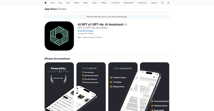 AI GPT o1 GPT-4o: AI Assistant featured image AI GPT o1 GPT-4o: AI Assistant featured image