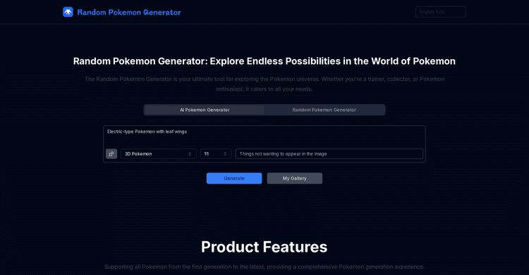 Random Pokemon Generator featured image Random Pokemon Generator featured image