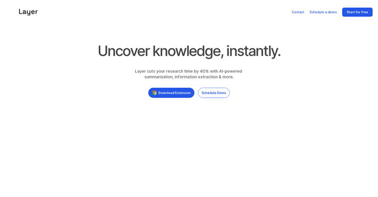 Layer | AI research assistant featured image Layer | AI research assistant featured image