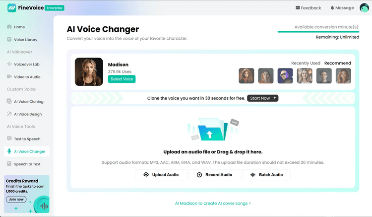 FineVoice AI Voice Changer featured image FineVoice AI Voice Changer featured image