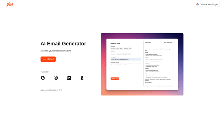 SlikSafe Email Generator featured image SlikSafe Email Generator featured image