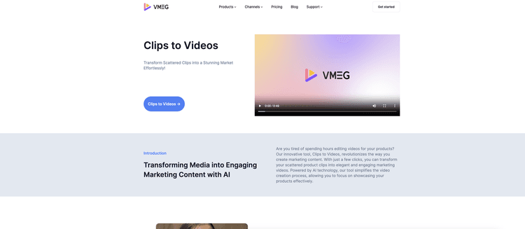 VMEG Clips to Videos featured image VMEG Clips to Videos featured image