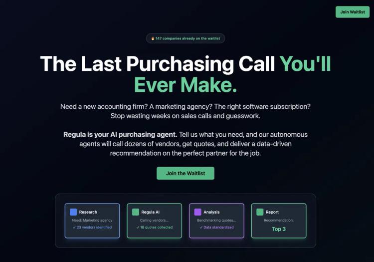 Regula - AI Purchasing Agent featured image Regula - AI Purchasing Agent featured image