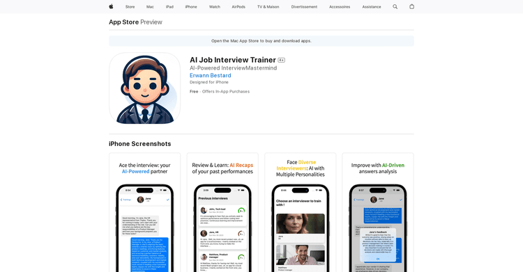 AI Job Interview Trainer featured image AI Job Interview Trainer featured image