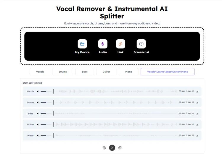 Audiocleaner | Vocal Remover Free featured image Audiocleaner | Vocal Remover Free featured image