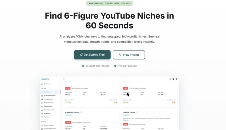 ApexVix - Faceless YouTube Channel featured image ApexVix - Faceless YouTube Channel featured image