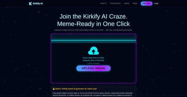 Kirkify AI | Kirkified Memes featured image Kirkify AI | Kirkified Memes featured image