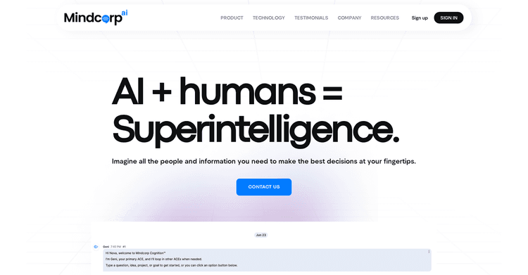 Cognition by Mindcorp featured image Cognition by Mindcorp featured image