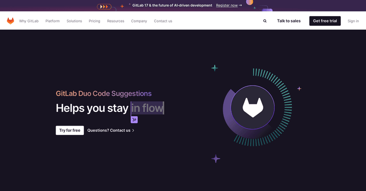 Gitlab code suggestions featured image Gitlab code suggestions featured image