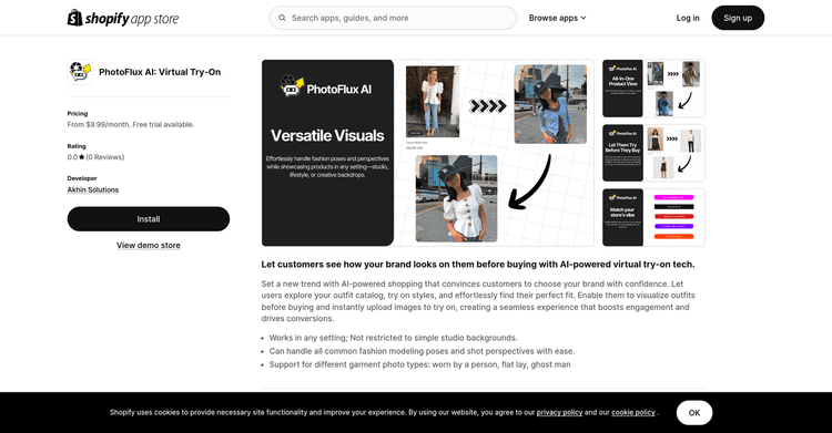 PhotoFlux AI: Virtual Try-On featured image PhotoFlux AI: Virtual Try-On featured image