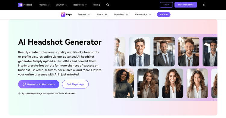 Media Headshot Generator featured image Media Headshot Generator featured image