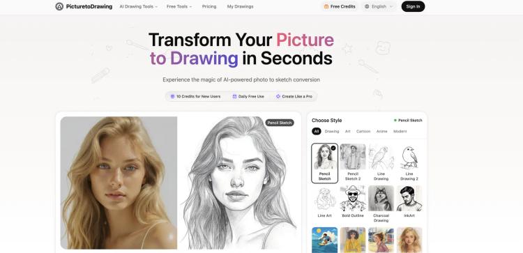 Picture to Drawing AI featured image Picture to Drawing AI featured image