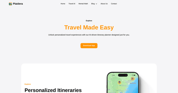 Travel AI by Plaidera featured image Travel AI by Plaidera featured image