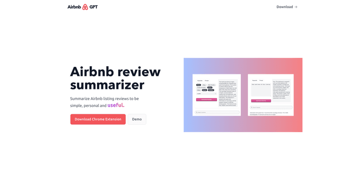 Airbnb Review Summarizer featured image Airbnb Review Summarizer featured image