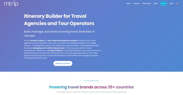 mTrip Itinerary Builder featured image mTrip Itinerary Builder featured image