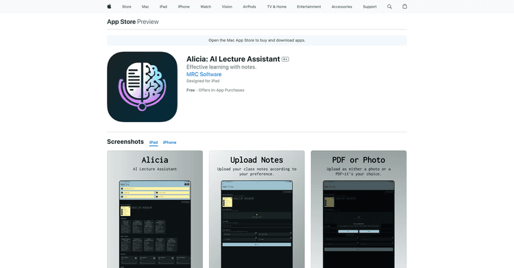 Alicia: AI Lecture Assistant featured image Alicia: AI Lecture Assistant featured image