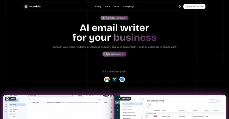 InboxPilot - Custom Trained Chatbot for email and web... featured image InboxPilot - Custom Trained Chatbot for email and web... featured image