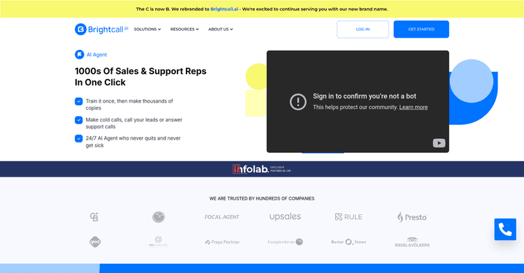 Brightcall.AI - AI Agent featured image Brightcall.AI - AI Agent featured image