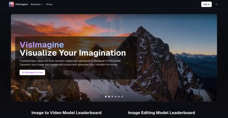 VisImagine - AI VIdeo Creation Platform featured image VisImagine - AI VIdeo Creation Platform featured image