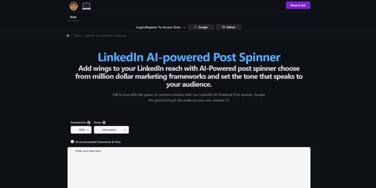 Linkedin Post Spinner featured image Linkedin Post Spinner featured image
