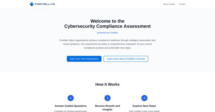 Fortellar | Cybersecurity Compliance Assessment featured image Fortellar | Cybersecurity Compliance Assessment featured image