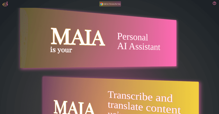 MAIA - My AI Assistant featured image MAIA - My AI Assistant featured image