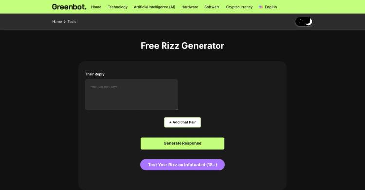 Free Rizz AI Generator featured image Free Rizz AI Generator featured image