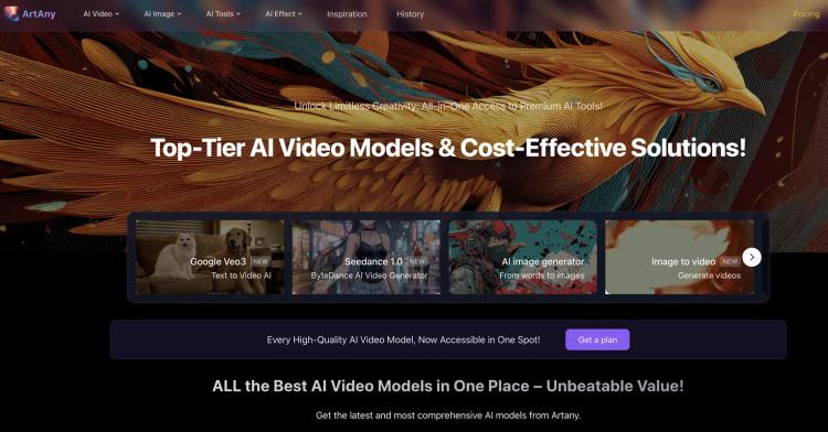 ArtAny AI's Image to Video featured image ArtAny AI's Image to Video featured image
