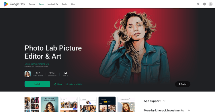 Photo Lab Picture Editor & Art featured image Photo Lab Picture Editor & Art featured image