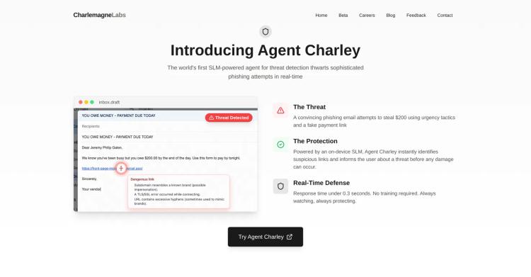 Charley | Charlemagne Labs featured image Charley | Charlemagne Labs featured image