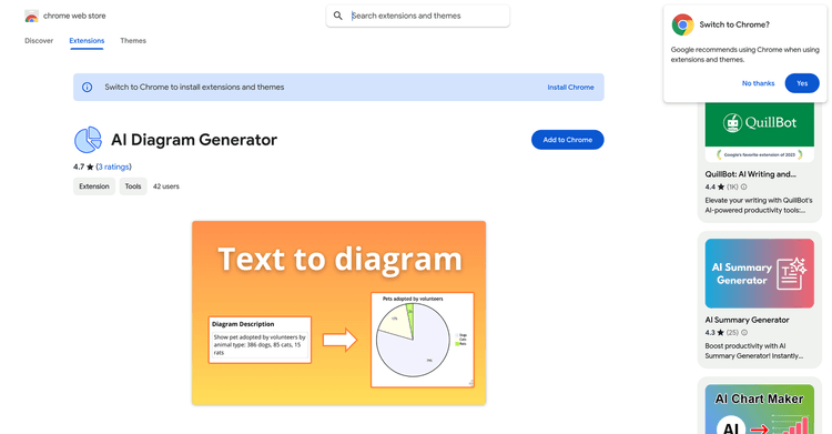 AI Diagram Generator featured image AI Diagram Generator featured image