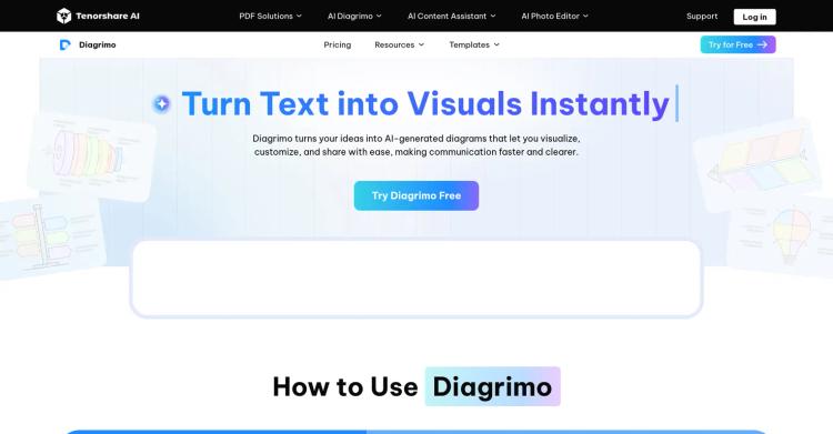 Tenorshare AI Diagrimo featured image Tenorshare AI Diagrimo featured image