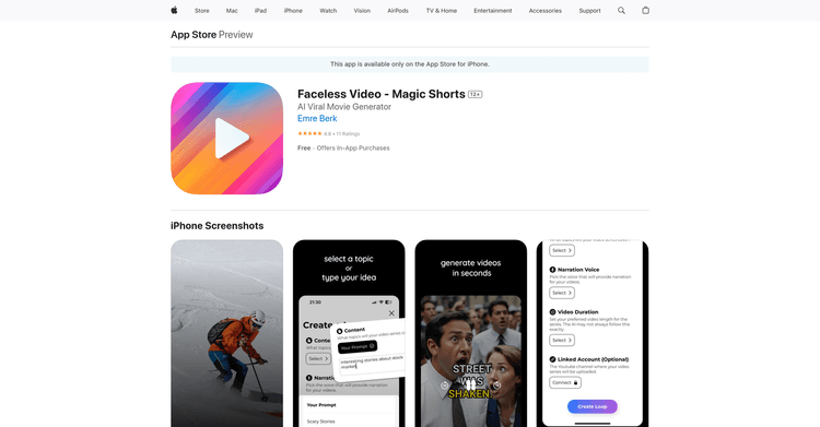 Faceless Video - Magic Shorts featured image Faceless Video - Magic Shorts featured image