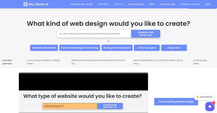 MyClever AI Website Builder featured image MyClever AI Website Builder featured image