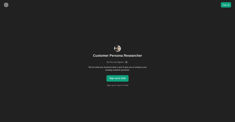 Customer Persona Researcher featured image Customer Persona Researcher featured image