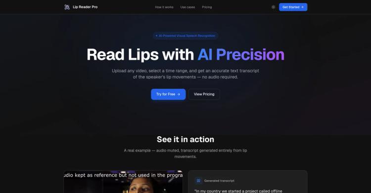 Lip Reader Pro featured image Lip Reader Pro featured image