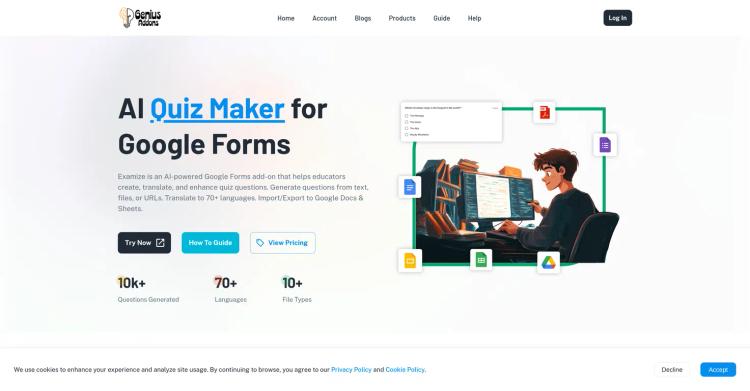 Examize: AI Quiz Maker featured image Examize: AI Quiz Maker featured image