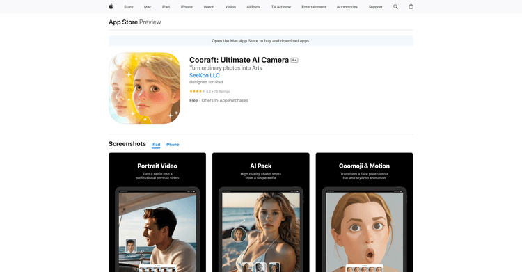 Cooraft: Ultimate AI Camera featured image Cooraft: Ultimate AI Camera featured image