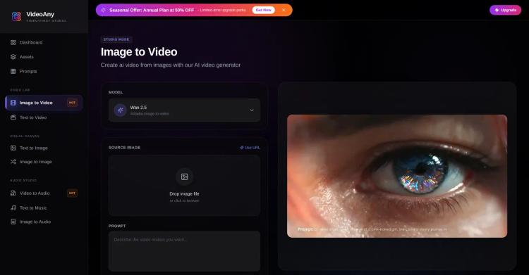 VideoAny Image to Video featured image VideoAny Image to Video featured image