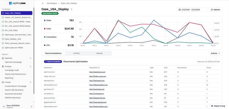 Optimyzee – AI-Powered Google Ads Optimization featured image Optimyzee – AI-Powered Google Ads Optimization featured image