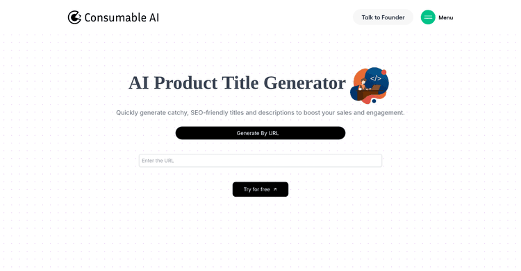 AI Product Title Generator featured image AI Product Title Generator featured image